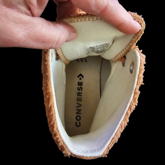 Converse All Star High 'Cozy Club - Ginger Rose' 170016C Unisex - Picture 8 of 9